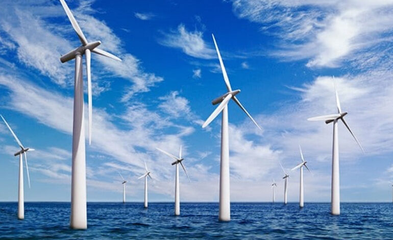 Offshore Oil Rigs Off Wales Impact Offshore Wind Farm