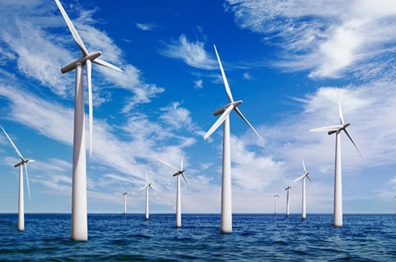 Offshore Oil Rigs Off Wales Impact Offshore Wind Farm
